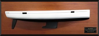 Hanse 385 flush deck half hull