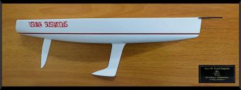 Farr 40 custom half hull flushdeck