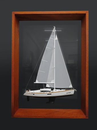 Jeanneau 50 DS framed half model