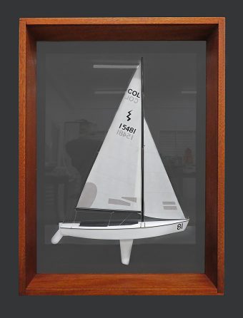 Lightning framed half model