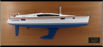 Jeanneau DS42 custom half model with deck details