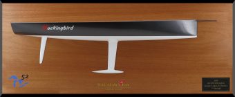 TP 52 custom half hull flushdeck