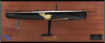 TP52 Transpac Custom half model with deck details