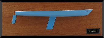 LASER flush deck custom half hull