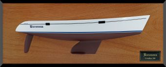 Catalina 380 custom half hull flushdeck