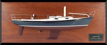 Alerion 33 custom half model with deck details