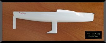 J 70 custom half hull with cabin and cockpit only
