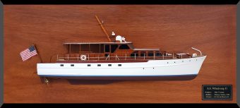 Trumpy 24,23 mts custom half model