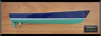 Grand Banks EastBay 43 half hull