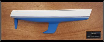 X Yachts X-333 flush deck half hull
