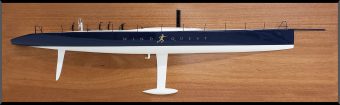 Reichel-Pugh Yacht Design, Windquest 86 half model with deck details