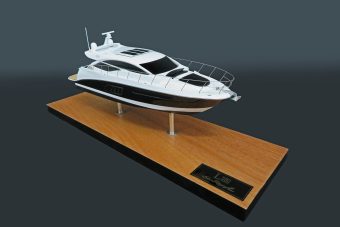 Sea Ray L590 Express custom desk model