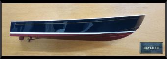 Back Cove 34 flush deck half hull