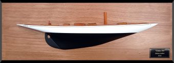Vema III custom half model with deck details