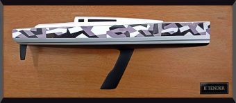 Pogo 12.50 custom half model with cabin and cockpit only