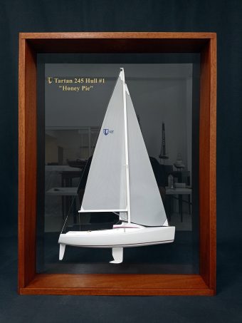 Tartan 245 framed half model