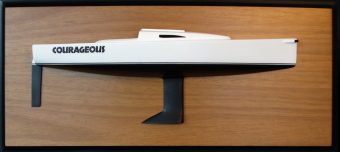 J88 custom half model with cabin and cockpit only