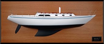 Ericson 35 MKII custom half model with deck details