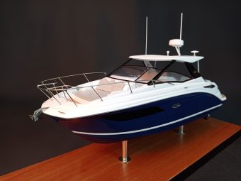 Sea Ray DA320 Sundancer custom desk model