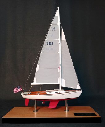 Alerion Express 28 custom desk model small replica