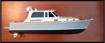 Sabre 42 Salon Express 46 custom model with deck details