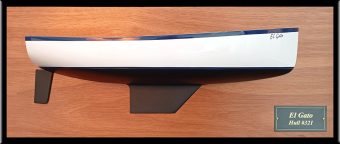 Nonsuch 30 flush deck half hull