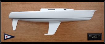J105 trophy custom half model